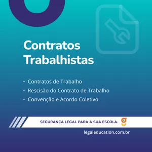 Imagem de capa para o Ebook Contratos Trabalhistas para a Gestão Escolar