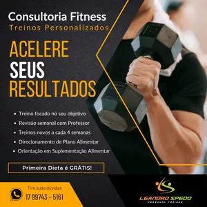 Imagem de capa para o Curso online TREINOS PERSONALIZADOS