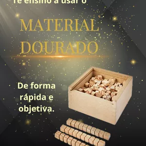 Imagem de capa para o Curso online Explorando o Material Dourado de maneira rápida e objetiva.