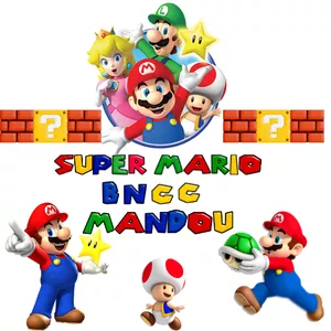 Imagem de capa para o Ebook Meu Mestre Mandou: Aventuras no Reino do Mario Bros