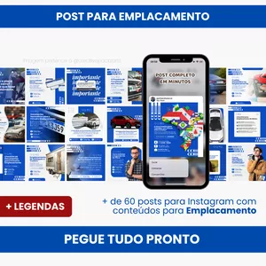 PACK PARA EMPLACAMENTO