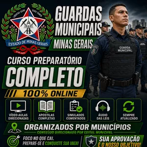 Imagem do curso Curso Preparatório para Guardas Municipais de Minas Gerais