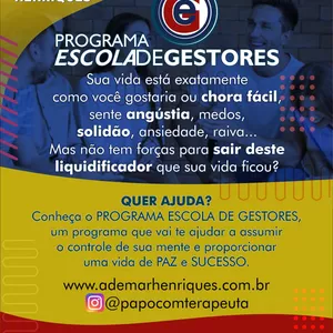 Imagem do curso PROGRAMA ESCOLA DE GESTORES - CONTROLANDO A ANSIEDADE