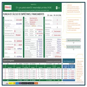 Imagem de capa para o Curso online Planilhas de Financiamentos PÓS-Fixados CDI + juros