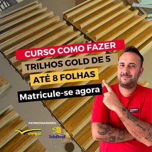 Imagem de capa para o Curso online Fabricando Trilhos de 5 a 8 folhas para Linha Gold
