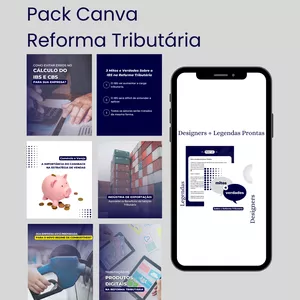 Curso Pack Canva Reforma Tributária