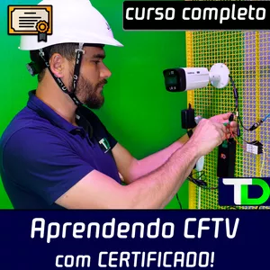 Imagem de capa para o Curso online Aprendendo CFTV