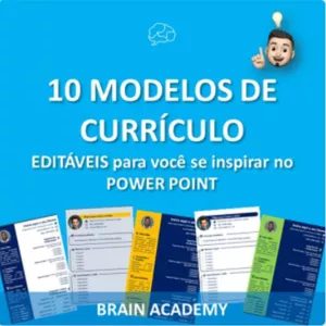 Imagem de capa para o Curso online 10 MODELOS DE CURRÍCULO EDITÁVEIS no Power Point
