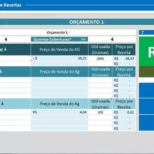 Imagem de capa para o Ebook TABELA DE PRECIFICAÇÃO - CONFEITARIA
