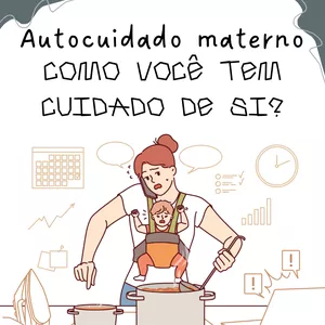 Imagem de capa para o Curso online Autocuidado Materno: Como você tem cuidado de si?