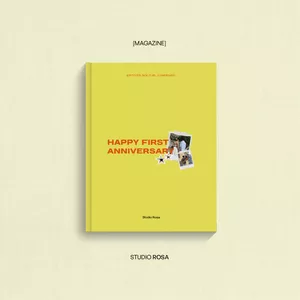 Imagen de portada para Ebook Revista de Aniversario | Plantilla personalizable en Canva