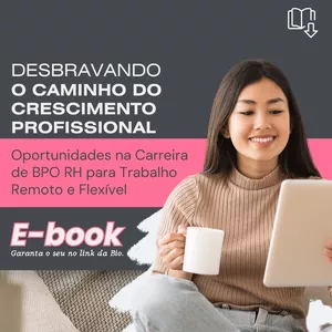 Imagem de capa para o Ebook Desbravando o Caminho do Crescimento Profissional - RH Home Office