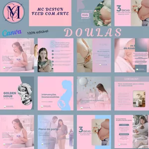 Imagem de capa para o Curso online Pack Digital para Doulas