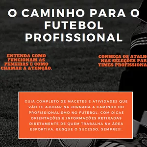 Imagem de capa para o Ebook O CAMINHO PARA O FUTEBOL PROFISSIONAL