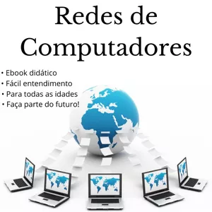 Imagem de capa para o Ebook Redes de Computadores