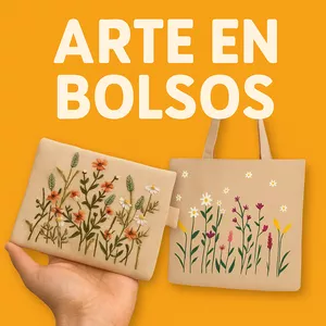Imagen de portada para Ebook ARTE EN BOLSOS: BORDADO LIBRE CON PEDRERÍA