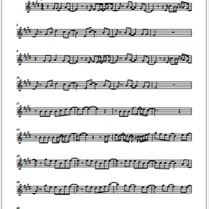 Imagem de capa para o Ebook Nada Pode Calar Um Adorador - Partitura para instrumentos em Eb
