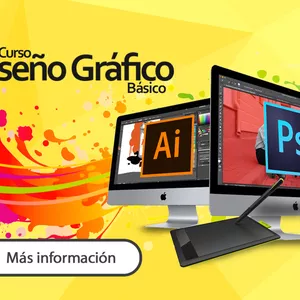 Imagen de portada para Ebook Curso de diseño Gráfico