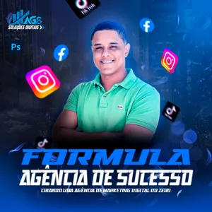 Imagem de capa para o Curso online Formula Agência de Sucesso - Criando uma agência de marketing digital do zero