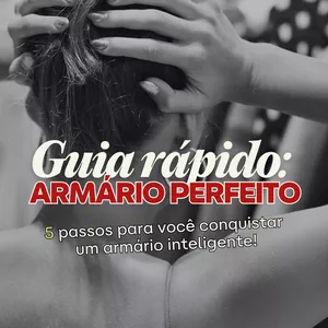 Imagem de capa para o Ebook Descubra o Segredo para um Armário Perfeito!