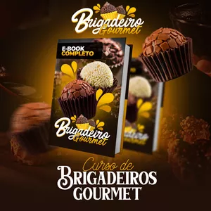 Imagem de capa para o Ebook Brigadeiro Goumet Rentável