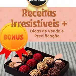 Imagem de capa para o Ebook Receitas Irresistiveis 