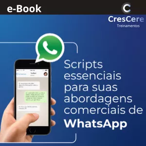Imagem de capa para o Ebook Scripts essenciais para suas abordagens comerciais no WhatsApp