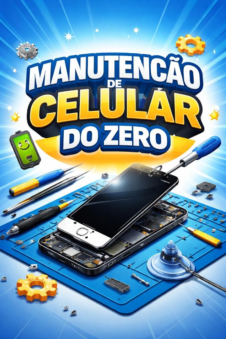 Imagem do curso MANUTENÇÃO DE CELULAR DO ZERO