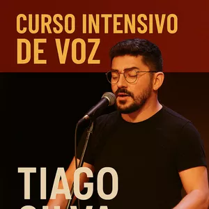 Imagem do curso CURSO DE TÉCNICA VOCAL ONLINE COM TIAGO SILVA 