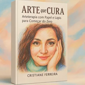 Imagem de capa para o Ebook Arte que Cura – Arteterapia com Papel e Lápis para Começar do Zero