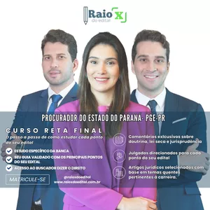 Imagem de capa para o Curso online Procurador do Estado do Paraná - PGE-PR - Reta Final