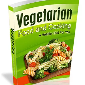 Cover image for Ebook vegetarian food and cooking