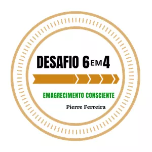 Imagem de capa para o Curso online Desafio 6 em 4 - Emagrecimento Consciente