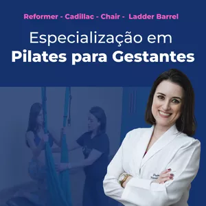Imagem de capa para o Curso online Especialização Pilates para Gestantes 