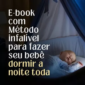 Imagem de capa para o Ebook Método soninho do bebê 