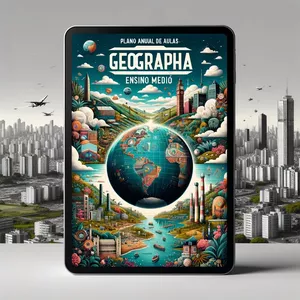 Imagem de capa para o Ebook Planejamento Anual de Geografia Ensino Médio