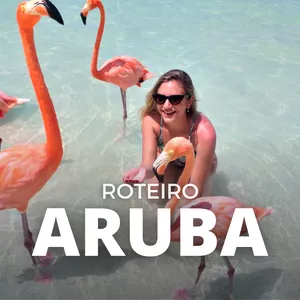 Imagem de capa para o Ebook Roteiro de viagem ARUBA
