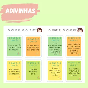 Imagem de capa para o Curso online Adivinhas