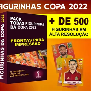 Imagem de capa para o Ebook FIGURINHAS DA COPA 2022