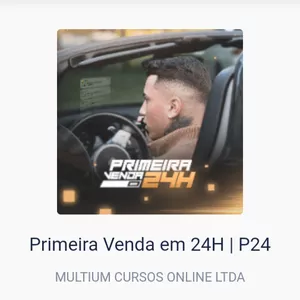 Imagem de capa para o Curso online  - Primeira Venda em 24H | P24