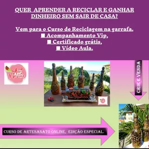 Imagem de Curso de Reciclagem de Garrafas  criado por Niz na hotmart