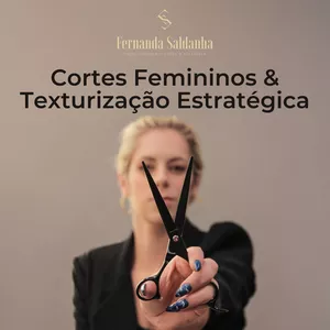 Imagem do curso Cortes femininos & Texturização estratégica
