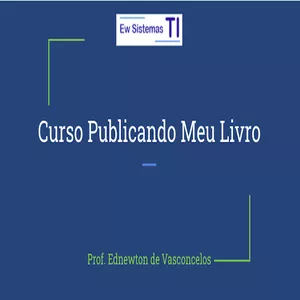 Imagem de capa para o Curso online Curso Como Publicar Livro
