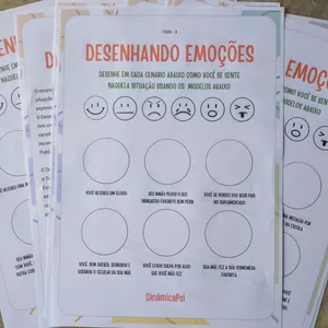 Imagem de capa para o Ebook DESENHANDO EMOÇÕES