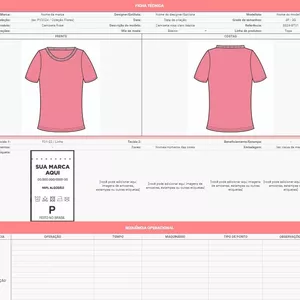 Imagem de capa para o Ebook Planner de Coleção de Moda