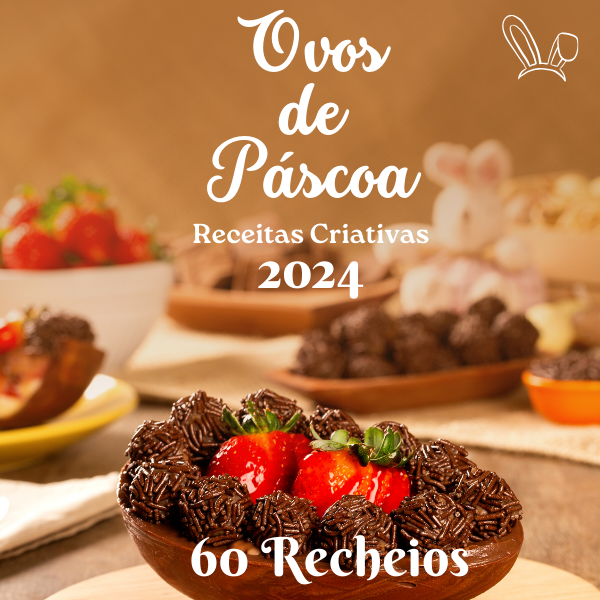 Imagem do curso Ovos de Páscoa Receitas criativas 2024 - 60 receitas 