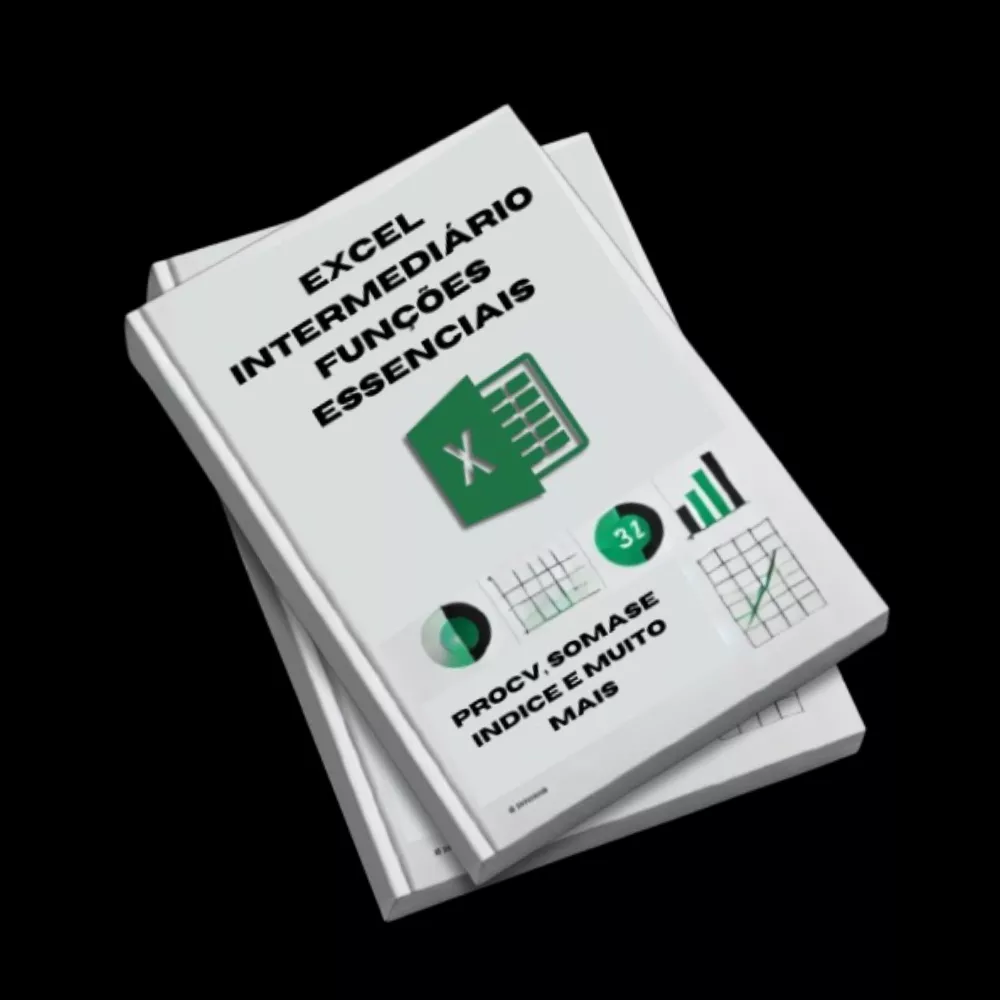 Capa do e-book Excel Intermediário - Funções Essenciais