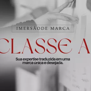 Imagem de capa para o Serviço online CLASSE A | IMERSÃO DE MARCA