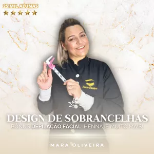 Curso Design de Sobrancelhas e Depilação Facial - Lotus
