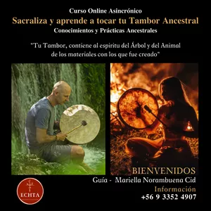Imagen de portada para Curso online Sacraliza y Aprende a Tocar Tu Tambor Ancestral 